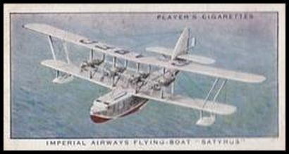 5 Imperial Airways Flying Boat Satyrus